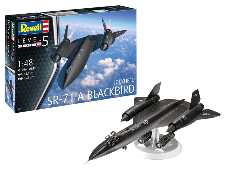  Revell 1/48 Lockheed SR-71 Blackbird 