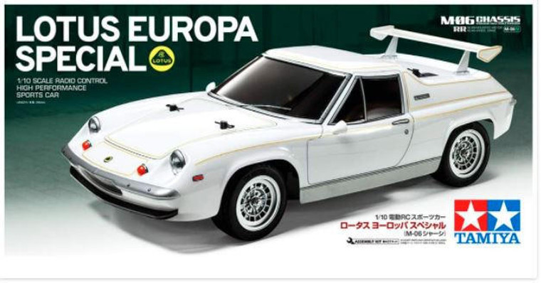  Tamiya RC Lotus Europa Special M-06 Model Kit 