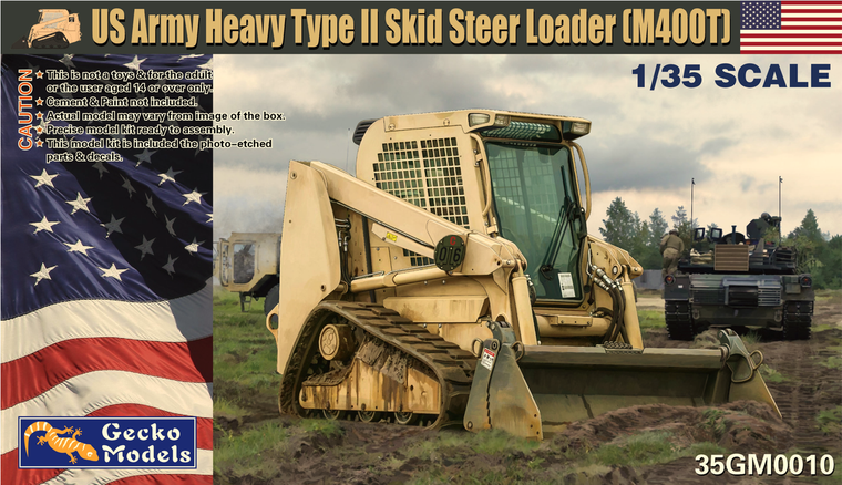  Gecko Models 1/35 US Army Light Type II Skid Steer Loader (M400T) 