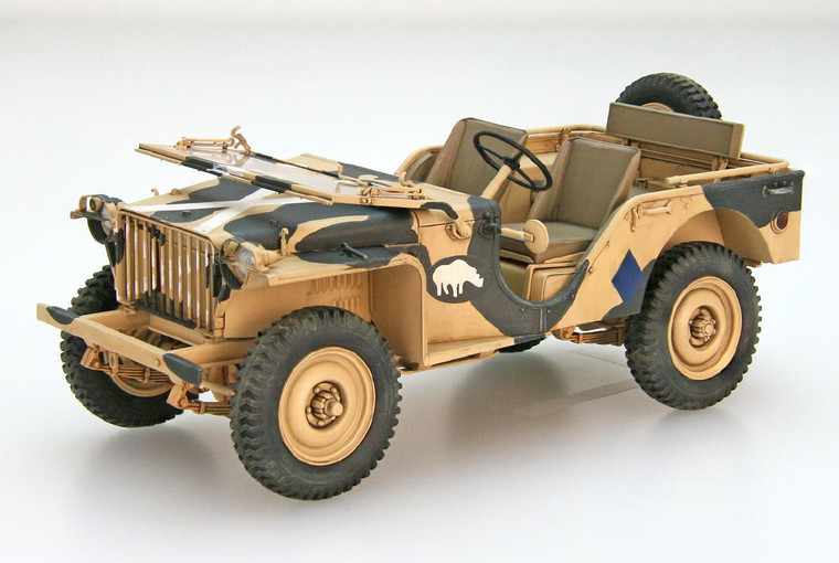  Ebbro 1/24 Bantam BRC 40 British Troop Carrier Model Kit 