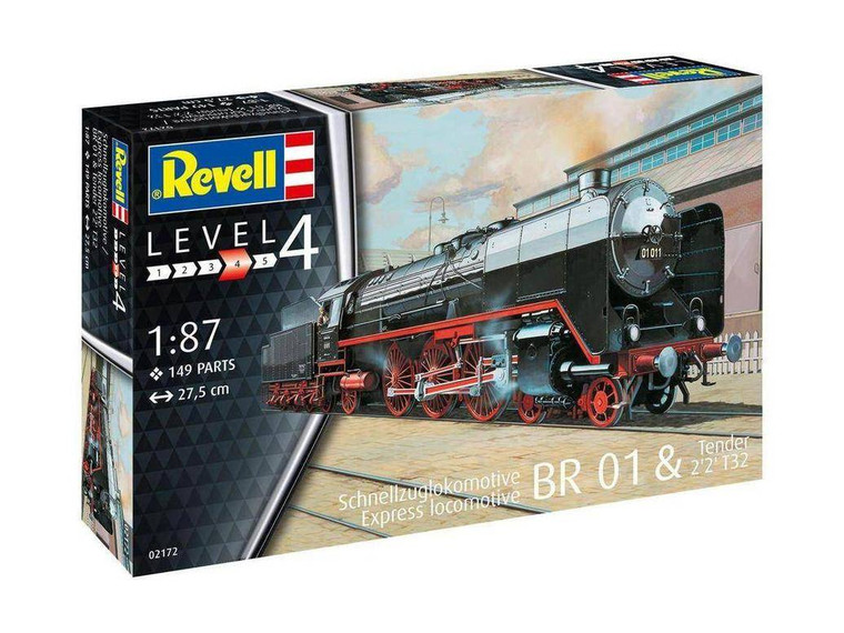  Revell 1/87 German BR01 Express Locomotive 