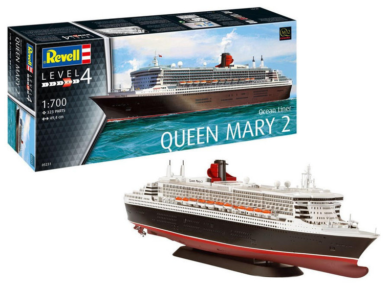  Revell 1/700 Queen Mary 2 