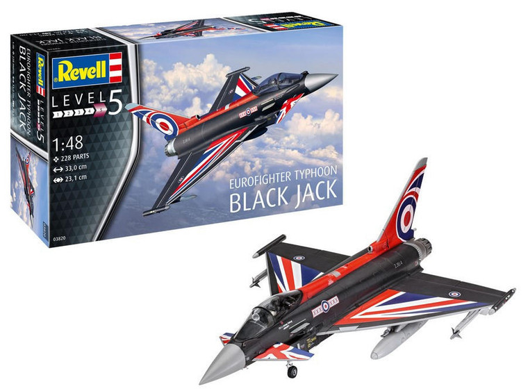  Revell 1/48 Eurofighter Typhoon Black Jack 