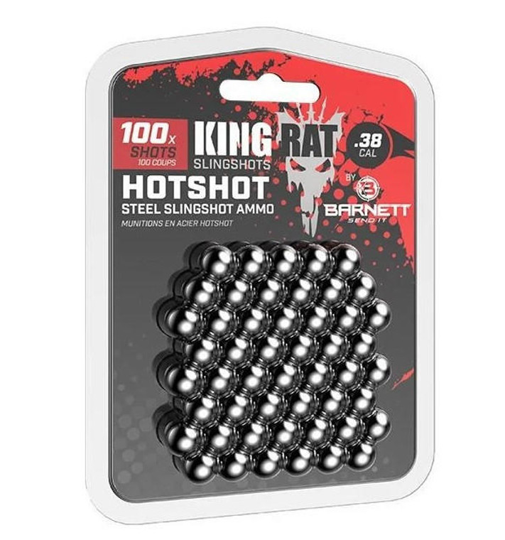  Barnett Hotshot Slingshot Ball Bearings (100) 