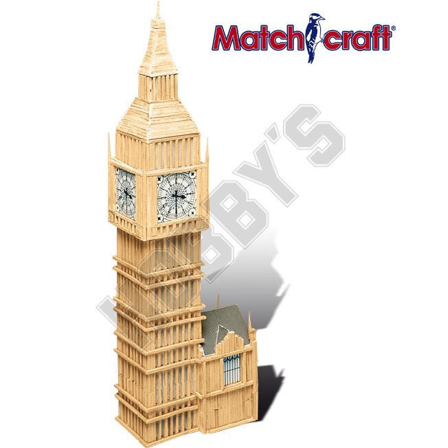  Matchcraft Big Ben Matchstick Model 