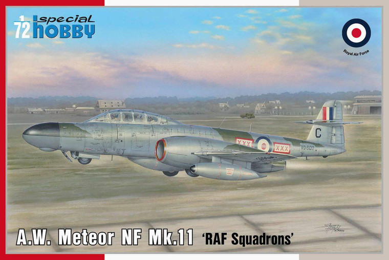  Special Hobby 1/72 A.W. Meteor NF Mk.11 RAF Squadrons Model Kit 