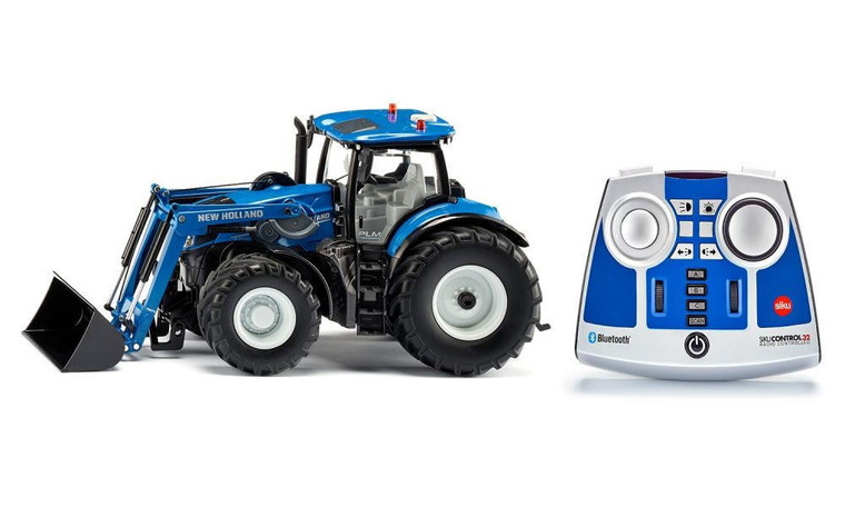  Siku RC 1/32 New Holland T7.315 With Frontloader Diecast Model 