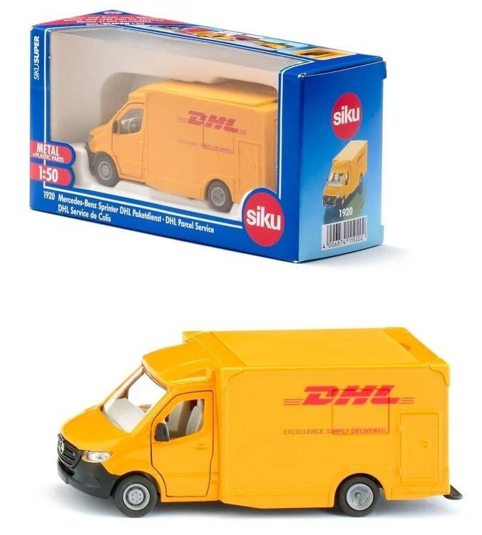  Siku Mercedes-Benz Sprinter DHL Parcel Service Diecast Model 