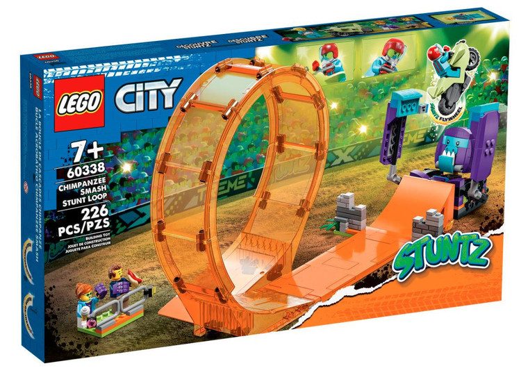  Lego City Smashing Chimpanzee Stunt Loop 