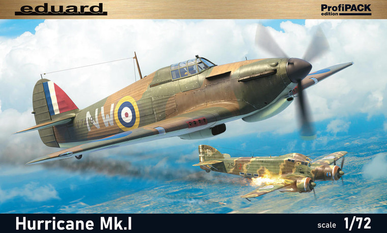  Eduard 1/72 Hawker Hurricane Mk.I ProfiPACK Model Kit 