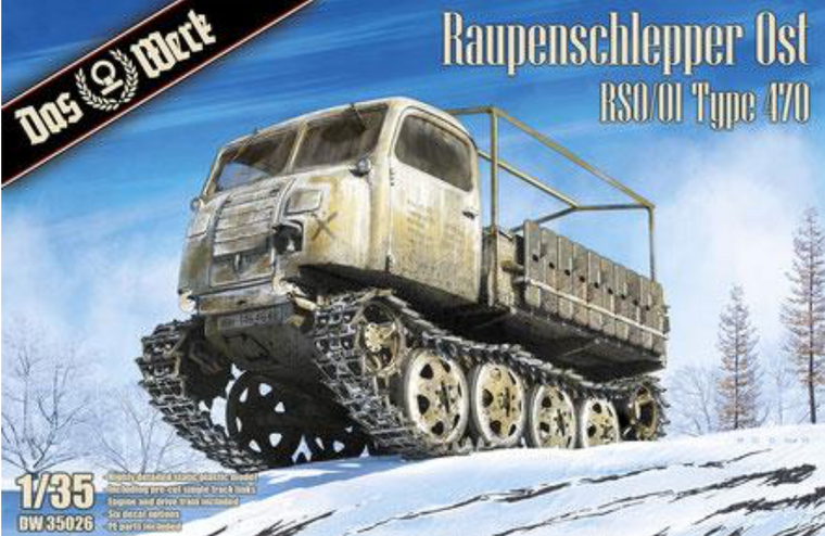  Das Werk 1/35 Raupenschlepper Ost 9 RSO/01 Type 470 