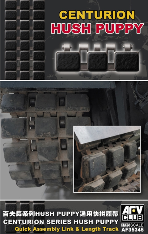  AFV Club 1/35 Centurion Hush Puppy Link & Length Track Quick Assembly 