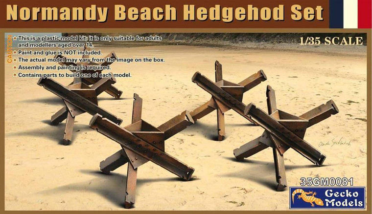  Gecko Models 1/35 Normandy Beach Hedgehog Model Kit 