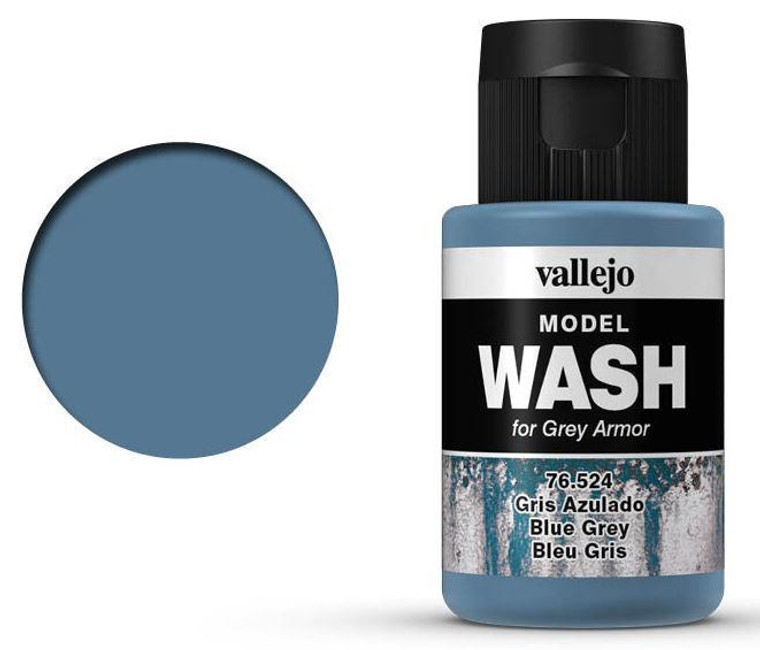  Vallejo Acrylic Wash 35ml Blue Grey 