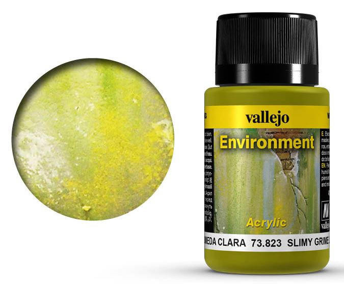  Vallejo Acrylic Weathering Effects 40ml Slimy Grime Light 