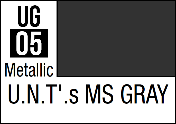  Mr Hobby Mr Colour Gundam 10ml 05 MS Grey Metallic Acrylic Paint 