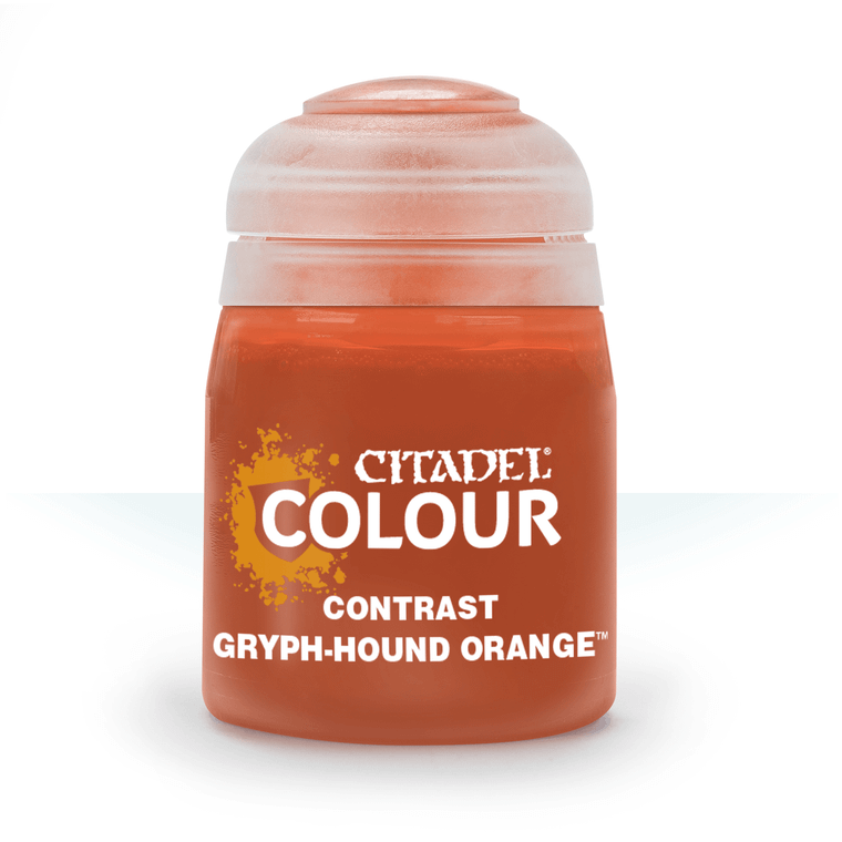  Citadel Colour 18ml Contrast Gryph-Hound Orange Acrylic Paint 