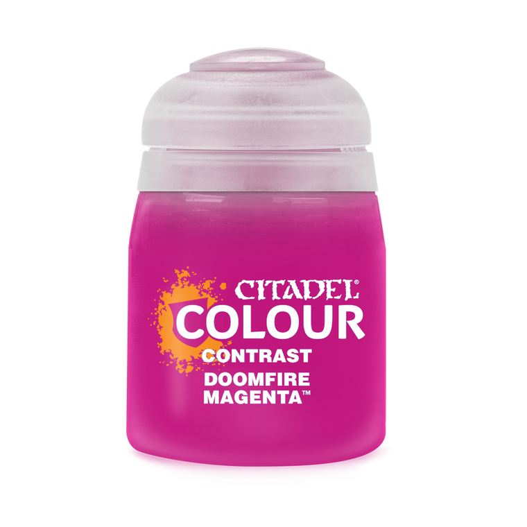  Citadel Colour 18ml Contrast Doomfire Magenta Acrylic Paint 