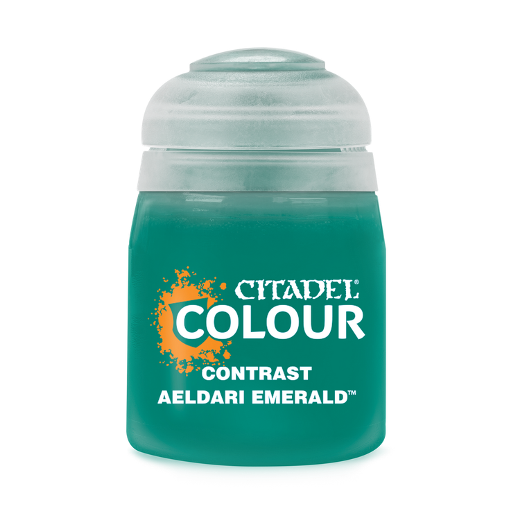  Citadel Colour 18ml Contrast Aeldari Emerald Acrylic Paint 