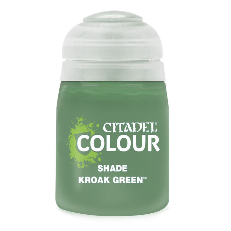  Citadel Colour 18ml Shade Kroak Green Acrylic Paint 