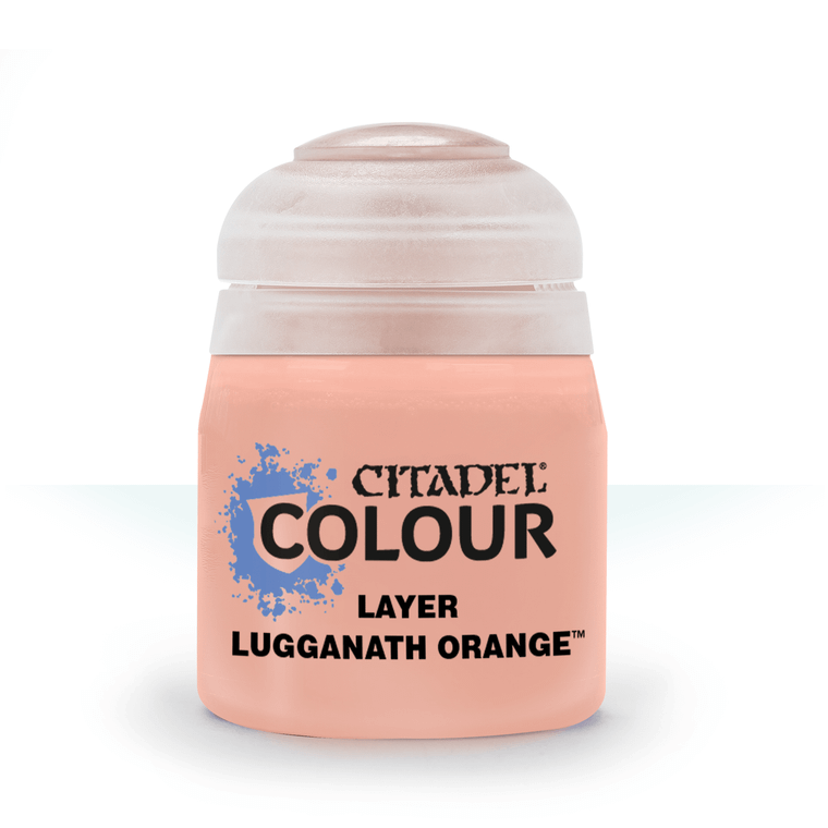  Citadel Colour 12ml Layer Lugganath Orange Acrylic Paint 