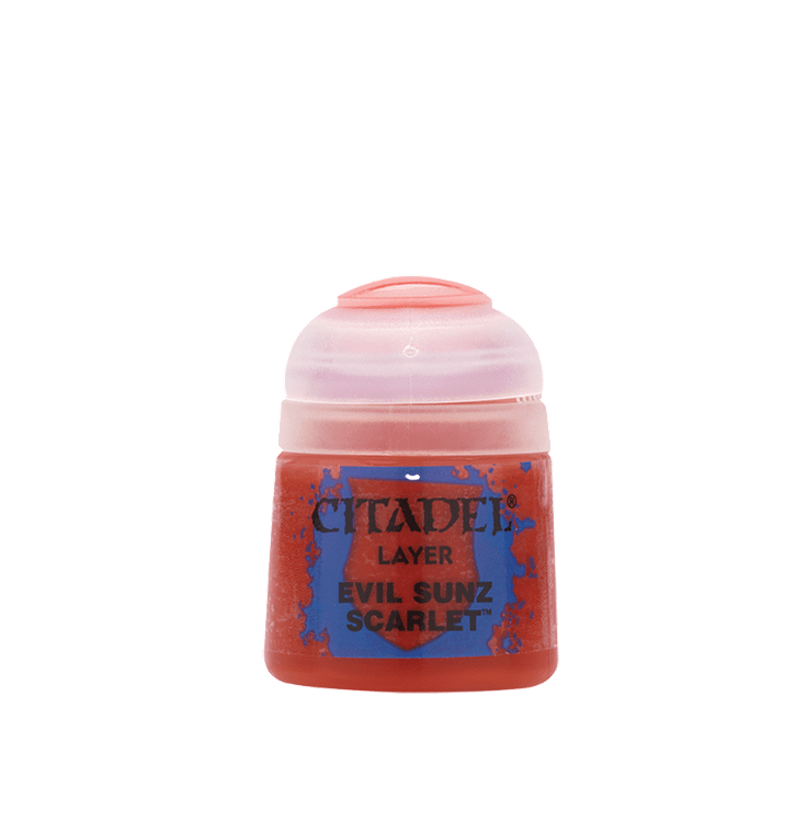  Citadel Colour 12ml Layer Evil Sunz Scarlet Acrylic Paint 