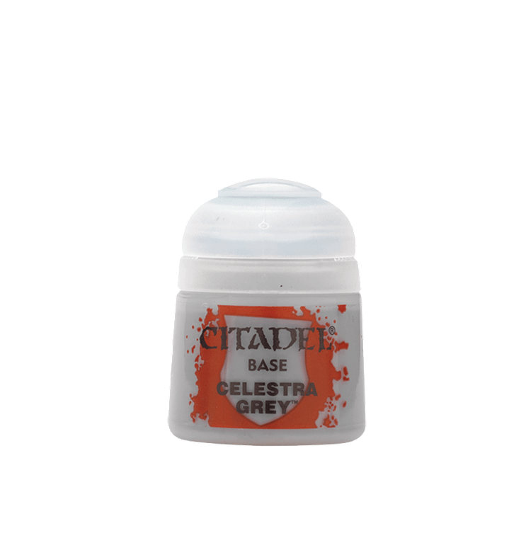 Citadel Colour 12ml Base Celestra Grey Acrylic Paint 