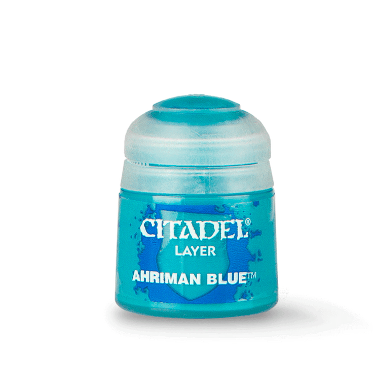  Citadel Colour 12ml Layer Ahriman Blue Acrylic Paint 