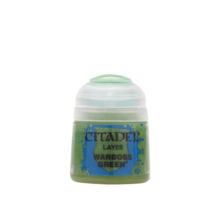  Citadel Colour 12ml Layer Warboss Green Acrylic Paint 