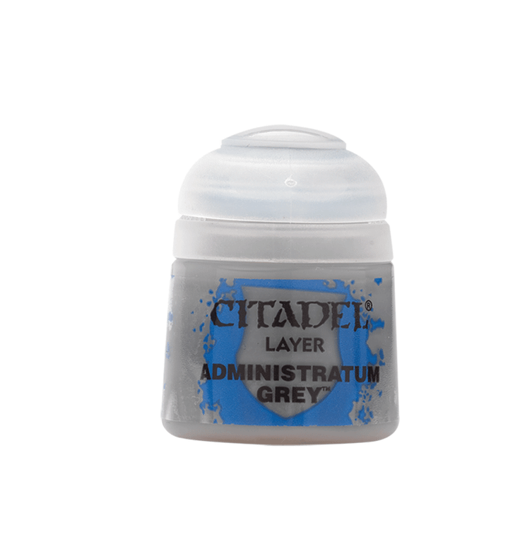  Citadel Colour 12ml Layer Administratum Grey Acrylic Paint 