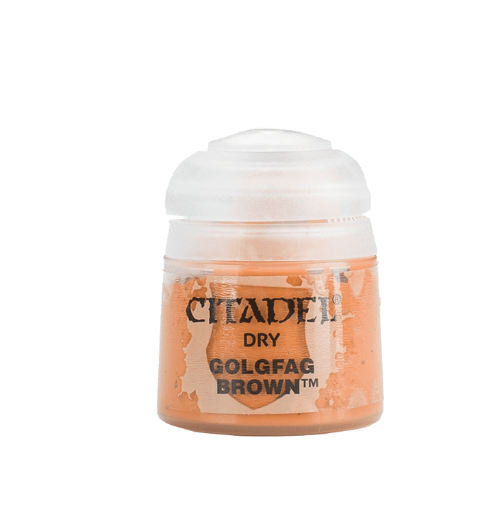  Citadel Colour 12ml Dry Golgfag Brown Acrylic Paint 