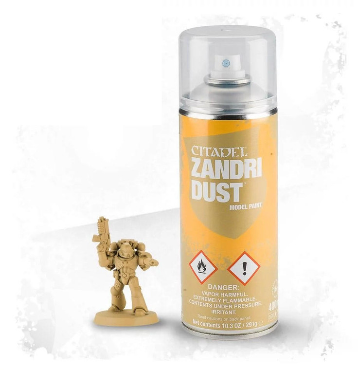  Citadel Colour 400ml Spray Zandri Dust Acrylic Paint 