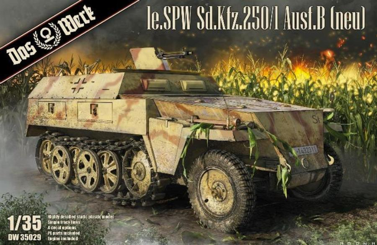  Das Werk 1/35 Sd.Kfz. 250/I Ausf.B Model Kit 