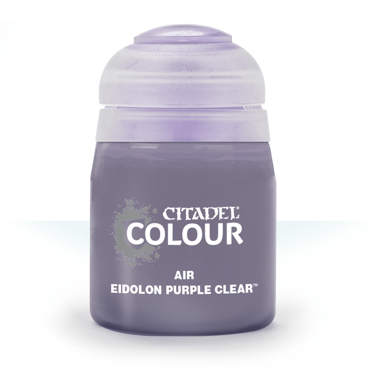  Citadel Colour 24ml Air Eidolon Purple Clear Acrylic Paint 