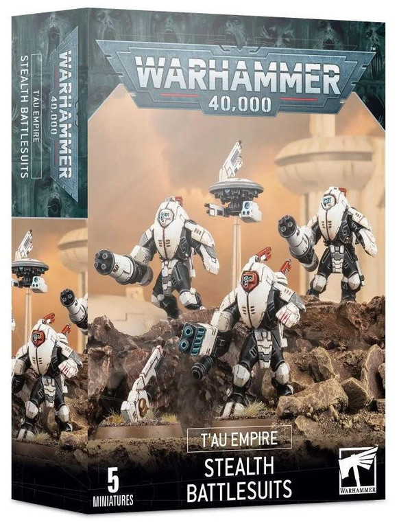  Games Workshop T'au Empire XV25 Stealth Battlesuits 