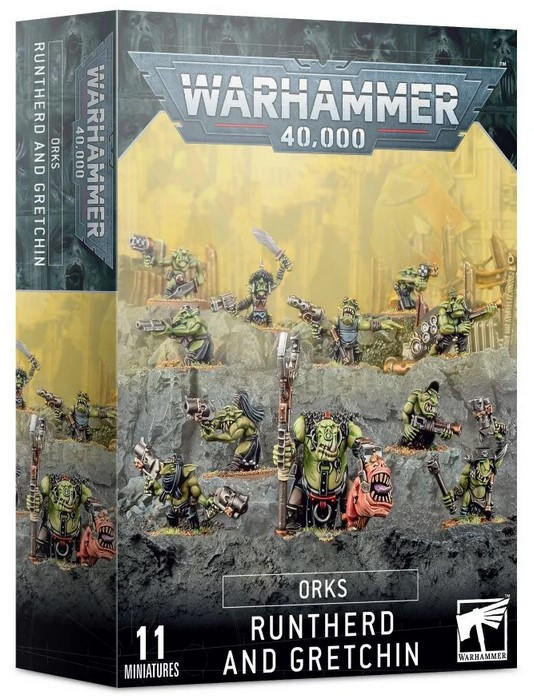  Games Workshop Ork Runtherd & Gretchin 