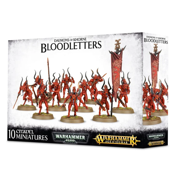  Games Workshop Daemons Of Khorne Bloodletters 