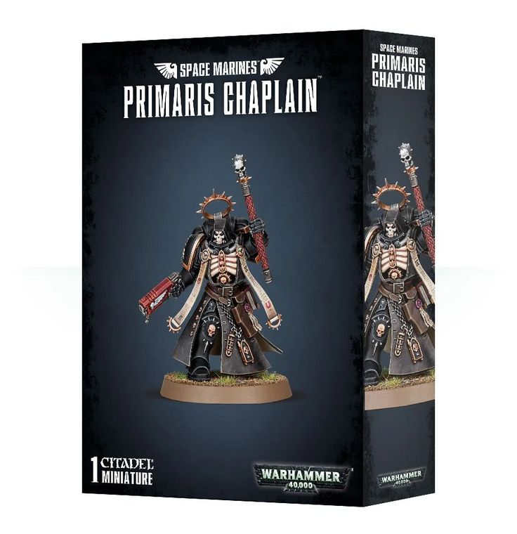  Games Workshop Space Marines Primaris Chaplain 