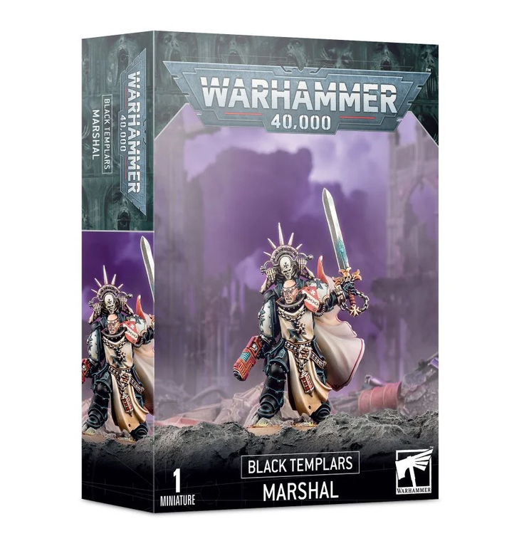  Games Workshop Black Templars Marshal 