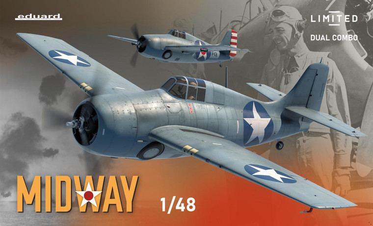  Eduard 1/48 Midway Dual Combo Model Kit 