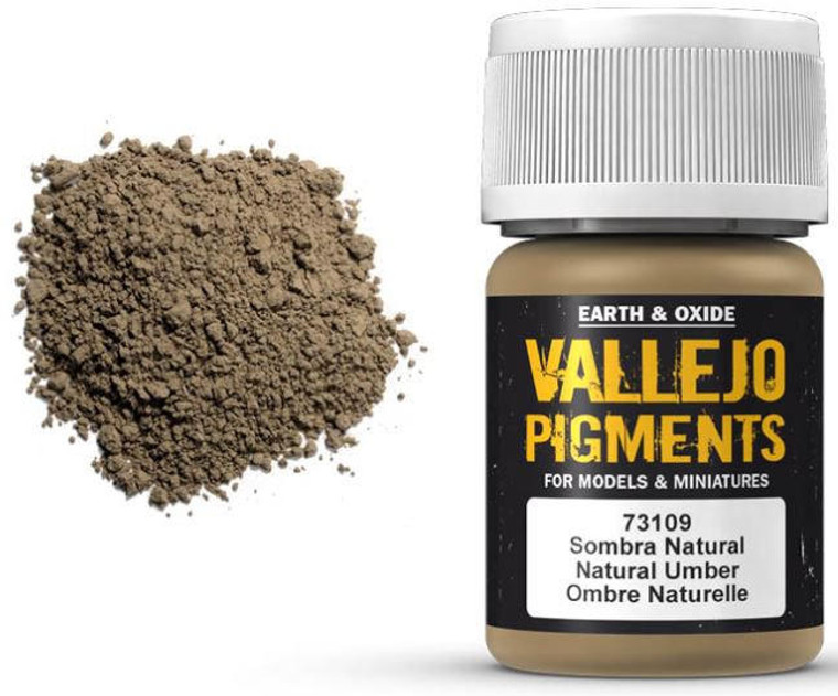  Vallejo Pigments Natural Umber 