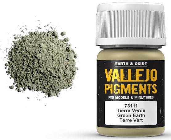  Vallejo Pigments Green Earth 