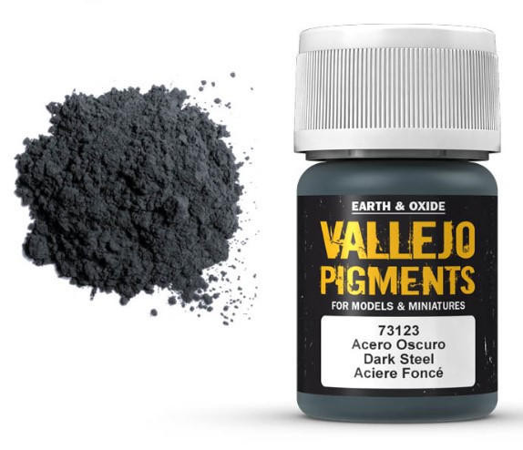  Vallejo Pigments Dark Steel 