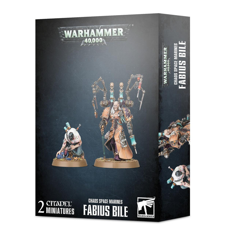 Games Workshop Warhammer 40,000 - Chaos Space Marines - Fabius Bile   Games Workshop Warhammer 40,000 - Chaos Space Marines - Fabius Bile