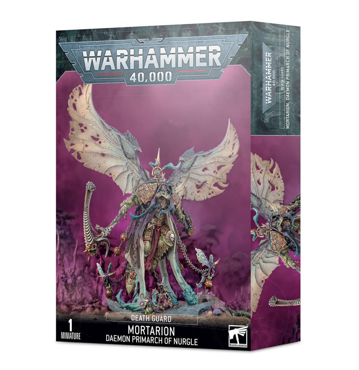 Games Workshop Warhammer 40,000 - Death Guard - Mortarion Daemon Primarch of Nurgle   Games Workshop Warhammer 40,000 - Death Guard - Mortarion Daemon Primarch of Nurgle