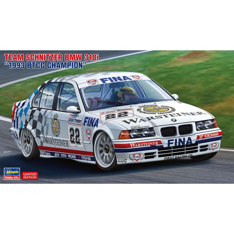  Hasegawa 1/24 Team Schnitzer BMW 318i - 1993 BTCC Champion 