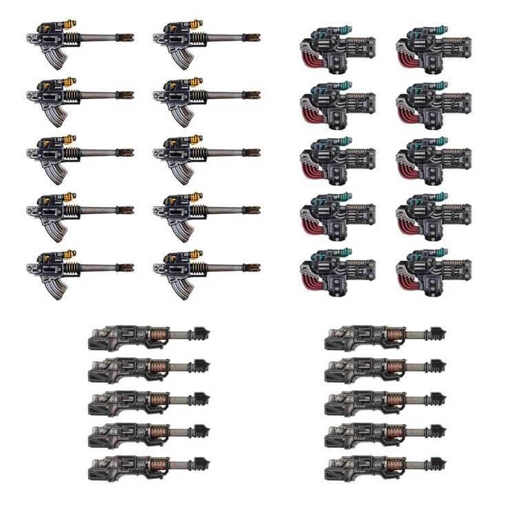  Games Workshop Legiones Astartes Heavy Weapons Upgrade Set 3 