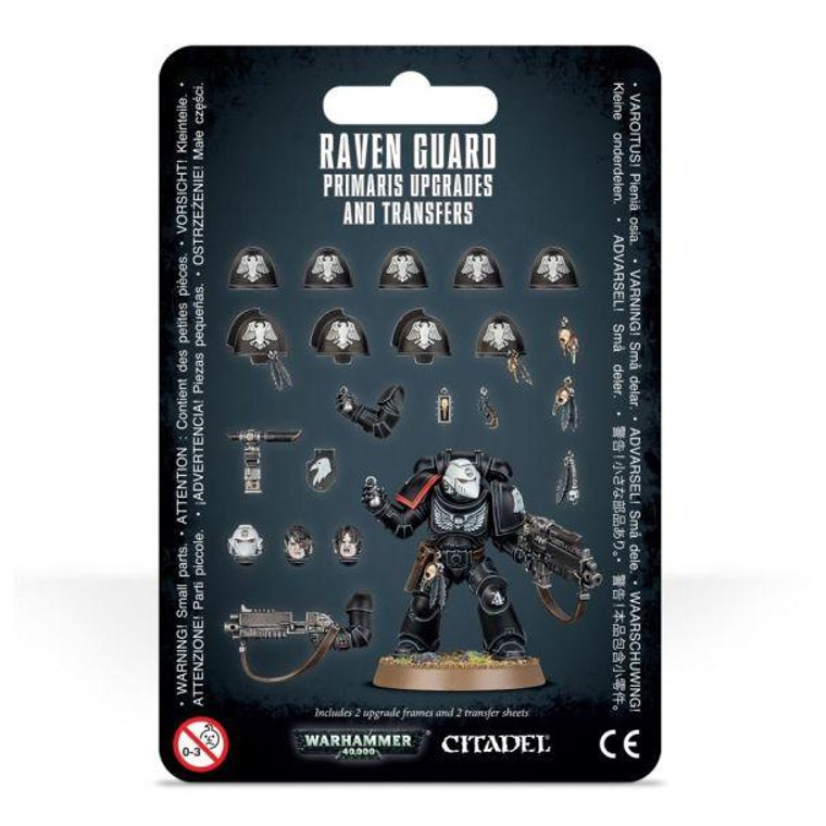Games Workshop Warhammer 40,000 - Raven Guard - Primaris Upgrades and Transfers   Games Workshop Warhammer 40,000 - Raven Guard - Primaris Upgrades and Transfers