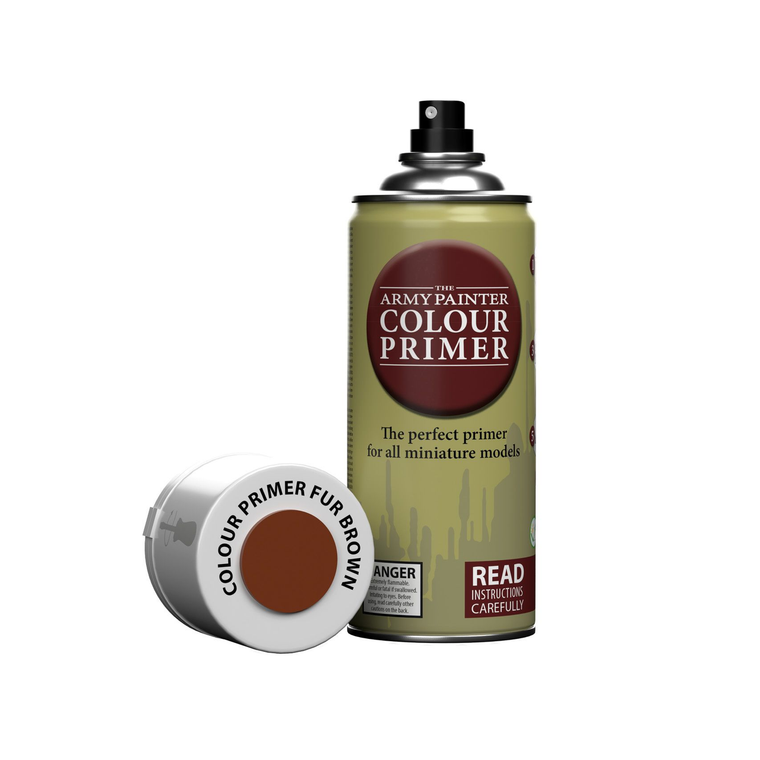  Army Painter Colour Primer 3016 400ml Fur Brown Primer Spray Paint 