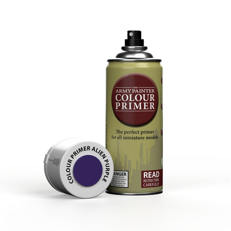  Army Painter Colour Primer 3019 400ml Alien Purple Primer Spray Paint 